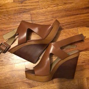 Michael Kors Josephine Wedge Sandal size 9